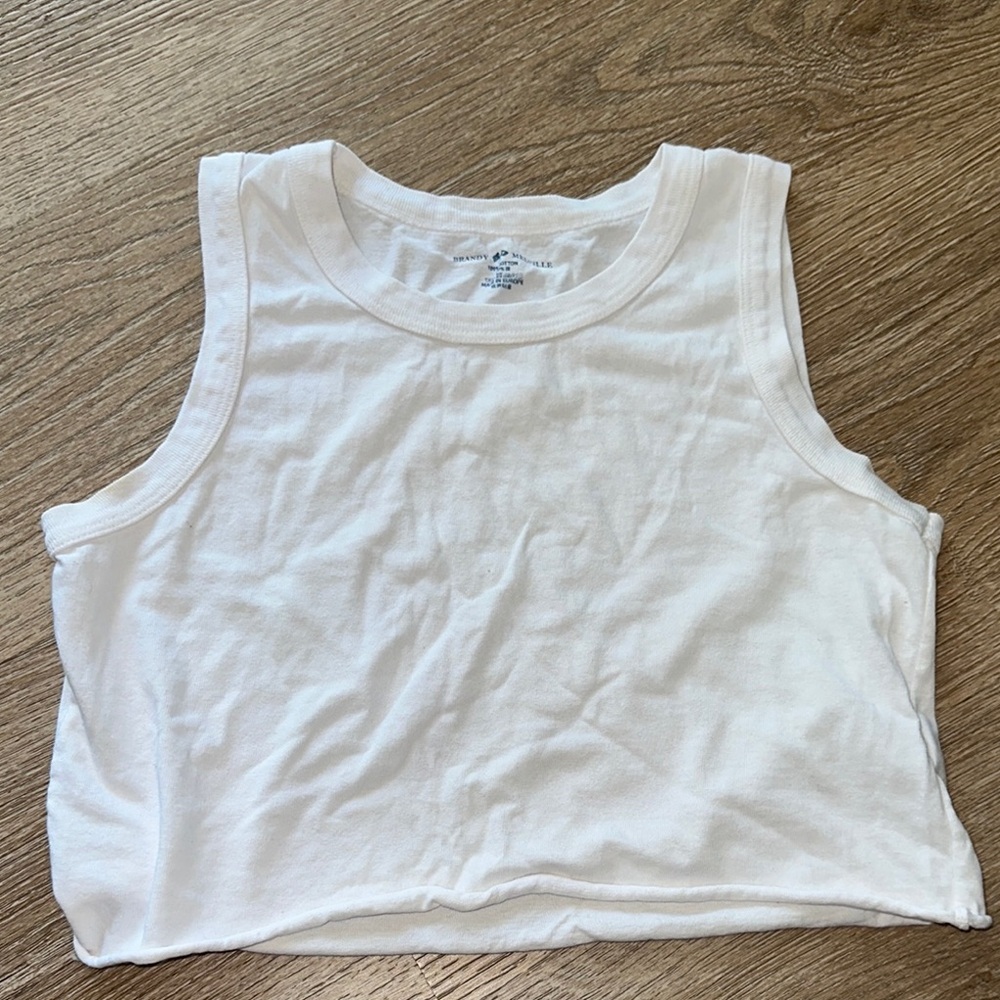 Brandy Melville Classic White Tee